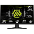 MSI MAG 274QF Gaming Monitor, 27" 180Hz, WQHD (2560x1440) 16:9, Rapid IPS Anti-glare, 0.5ms, 250nits, 1000:1, 178/178, AMD FreeSync, 1x DP, 2x HDMI, 1x Headphone out, 3Y Warranty