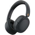 Edifier W800BT Pro Wireless Over-Ear Headphones, ANC, 40mm Dynamic Titanium-Coated Drivers, BT V5.4, Multipoint Connection, AI Call Noise Reduction, Up To 45H Battery, USB-C, Black