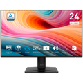 MSI PRO MP242A E2 Professional Business Monitor, 23.8" 120Hz, FHD (1920x1080) 16:9, IPS Anti-glare, 1ms/4ms, 300nits, 1500:1, 178/178, Adaptive-Sync, Tilt, Speakers, 1x D-Sub(VGA), 1x HDMI, 1x DP, 1x Headphone-out, 3Y Warranty