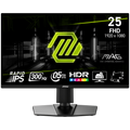MSI MAG 255PxF, Gaming Monitor, 24.5" 300Hz, FHD (1920x1080) 16:9, Rapid IPS Anti-glare, 0.5ms, 250nits, 1000:1, 178/178, AMD FreeSync Premium, 2x2W Speakers, Adjustable stand, 1x DP, 2x HDMI, 1x Headphone-out, 3Y Warranty