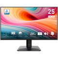 MSI PRO MP252 E2 Professional Business Monitor, 24.5" 120Hz, FHD (1920x1080) 16:9, IPS Anti-glare, 1ms/4ms, 300nits, 1500:1, 178/178, Adaptive-Sync, Tilt, Speakers, 1x HDMI, 1x DP, 1x Headphone-out, 3Y Warranty