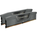 CORSAIR DDR5, 6000MT/s 32GB 2x16GB DIMM, Unbuffered, 36-44-44-96, Std PMIC, AMD EXPO & Intel XMP, VENGEANCE DDR5 Grey Heatspreader, Black PCB, 1.30V