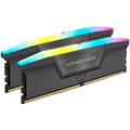 CORSAIR DDR5, 6000MT/s 32GB 2x16GB DIMM, Unbuffered, 36-44-44-96, Std PMIC, AMD EXPO & Intel XMP, VENGEANCE RGB DDR5 Grey Heatspreader, Black PCB, 1.30V