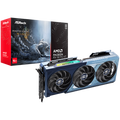 ASROCK Video Card AMD Radeon RX 9070 XT Monster Hunter 16GB GDDR6 256-bit, 1x HDMI 2.1b, 3x DP 2.1a, 2x 8-pin PWR connector, PCIe 5.0 x16, recommended PSU 800W, 298 x 131 x 58 mm, 2.9-slot, 90-GA6FZZ-00UANZ