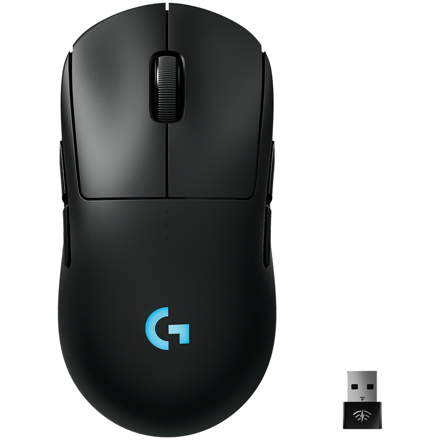 LOGITECH PRO (2) LIGHTSPEED - BLACK - 2.4GHZ - EWR2i-934