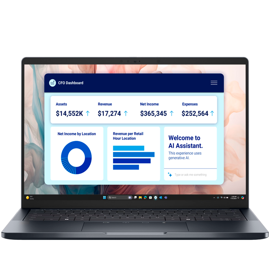 Dell Pro 14 Plus (PB14250), Intel Core Ultra 5 225U (12C, 12 TOPS NPU, up to 4.8GHz), 14.0"FHD+(1920x1080) Non-Touch AG, 16GB (1x16GB) DDR5, 512GB SSD, Integrated Intel Graphics, WiFi+BT, FHD Cam+Mic, BG Backlit KBD, no FPR, Win11Pro, 3Y Basic Onsite