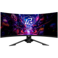 Asrock Curved Gaming Monitor, 34" WQHD(3440x1440) 1500R VA, 180 Hz, 123% sRGB, 3000:1, 550 cd/m², 178º/178º, 1ms (MPRT), Flicker-free, Height, Swivel, Tilt, 2x 2W, 2x HDMI 2.0, 2x DP 1.4, 5x USB 3.2, 1x Audio Jack (3.5mm), Wi-Fi Antenna, 3Y
