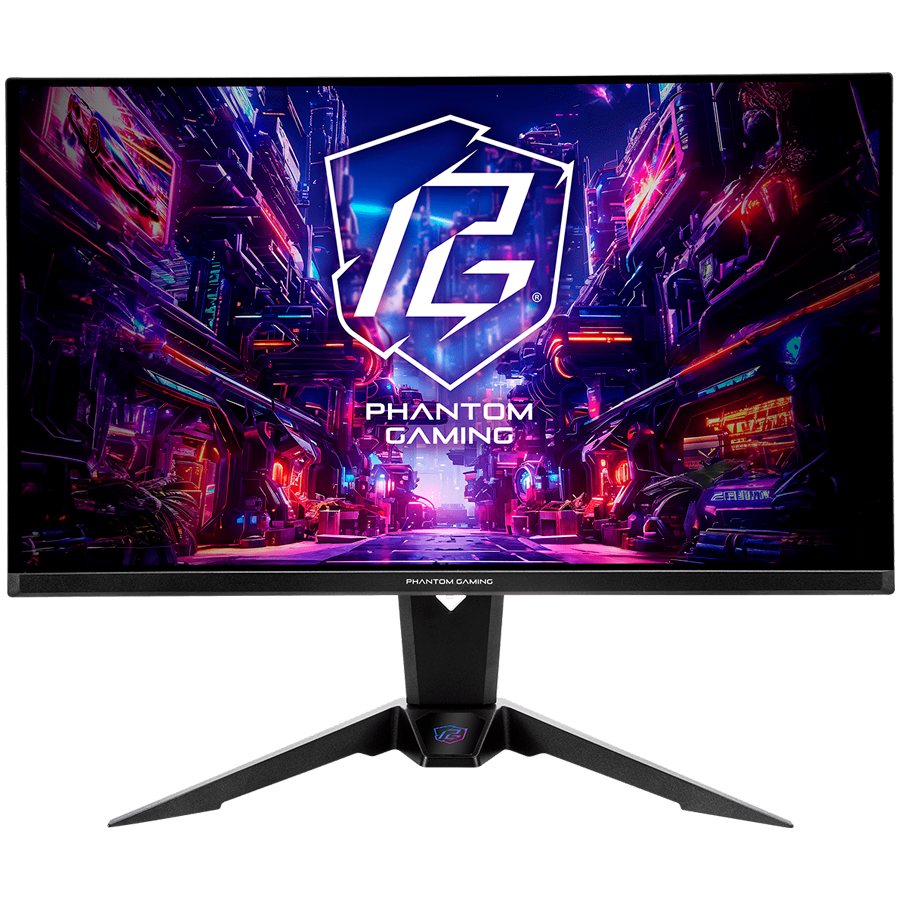 Asrock Gaming Monitor, 27" QHD(2560x1440) OLED, 360 Hz, 138 sRGB, 1 500 000:1, 16:9, 178/ 178, 0.03 ms, 250 nits, AMD FreeSync Premium pro, Height, Swivel, Tilt, 1x HDMI 2.0, 1x DP 1.4, 1x USB-C, 1x Audio (3.5mm), Wi-Fi, 3Y