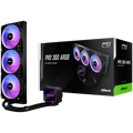 Asrock Pro 360 ARGB, AiO liquid cooler, 360 mm radiator, AM5, AM4, LGA1851, LGA1700, 90-APRA36-BAAGA6, Black, 6Y