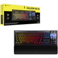 CORSAIR GALLEON 100 SD RGB Mechanical Gaming Keyboard, Backlit RGB LED, CORSAIR MLX Pulse, Black, Black PBT Keycaps