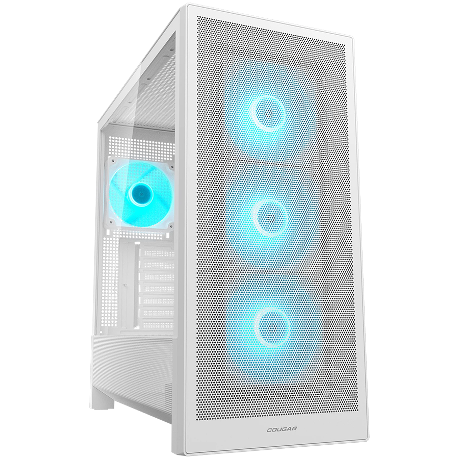 COUGAR MX230 RGB PC Case, Mid Tower, White