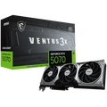 MSI Video Card Nvidia GeForce RTX 5070 12G VENTUS 3X OC, 12GB GDDR7, 192bit, Effective Memory Clock: 28000MHz, Boost: 2542 MHz, 6144 CUDA Cores, PCIe 5.0, 3x DP 2.1b, HDMI 2.1b, RAY TRACING, Triple Fan, 1x16pin, 650W Recommended PSU, 3Y