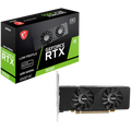 MSI Video Card Nvidia GeForce RTX 3050 LP E 6G OC, 2x HDMI, 1x DP, DUAL FAN, ATX