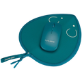 TOPO MOUSE PAD + WIRELESS MOUSE BLUE PE.