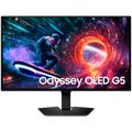 Monitor OLED Samsung Odyssey G5 LS27FG500SUXEN 27", 2560x1440, QHD, 180Hz, QD-OLED, HDR10, 16:9, 1,000,000:1, 200 cd/m2, 0.03ms, 178/178, Pantone Validated, HDMI, DP, Flicker-free, Tilt, Height Adjust, 2Y