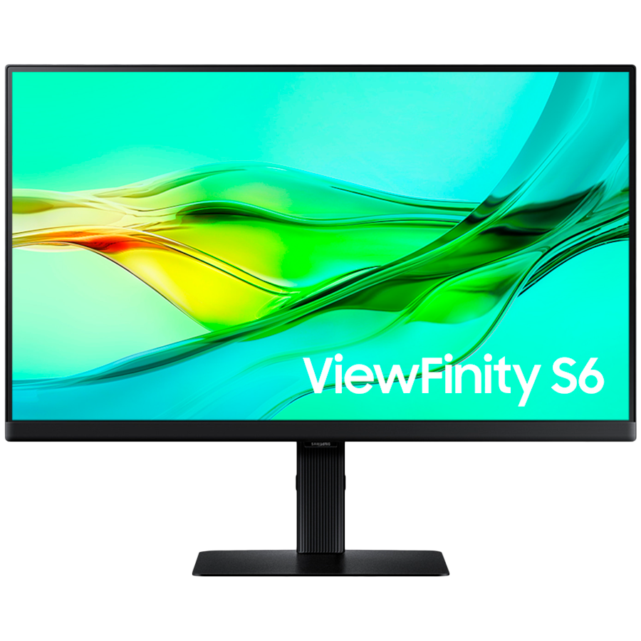 Monitor LED Samsung LS24D600UAUXEN S60UD, 24" GHD FLAT 16:9 (2560x1440) IPS, 100Hz, 350 cd/m2, 1000:1, 5ms, 178/178, 1xDP 1xHDMI, 1xDP-Out, USB Hub 3xUSB TypeA, 1x USB Type-C, RJ-45, Tilt, Swivel, Rotate, Height Adjust, VESA 100x100, 2Y