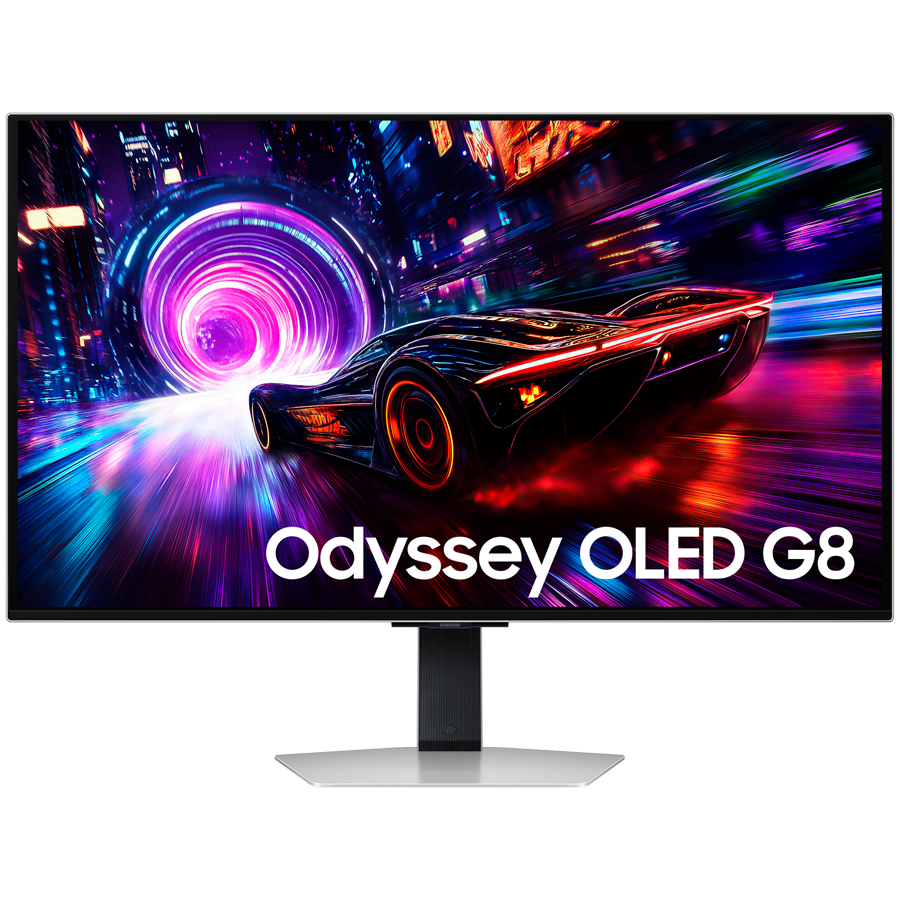 Monitor LED Samsung LS32FG810SUXEN Odyssey Oled G8 G81SF, 32" UHD Flat 16:9 (3840x2160) 240Hz, 260 cd/m2, 1m:1, HDR10+, 1ms (GTG), 178/178, FreeSync PP, 1xDP 2xHDMI, 2xUSB 3.2 , 3.5 Jack, Tilt/Pivot/Swivel/HeightAdj, 2Y