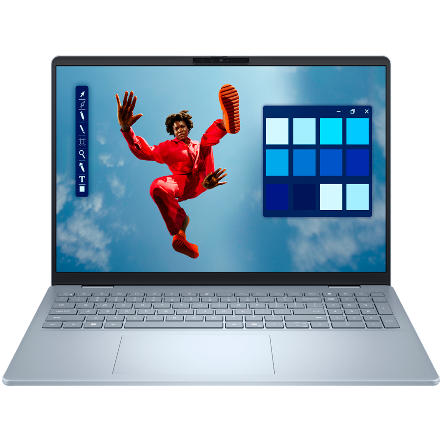 Dell 16 Plus (DB16250), Intel Core Ultra 7 258V(8C, 8T, 12MB, up to 4.8GHz), 16.0" 2K(1920x1200) Touch WVA, 32GB LPDDR5x, 1TB M.2 SSD, Arc Graphics, WiFi+BT, Cam+Mic, EN Backlit KBD, FPR, Win11Pro, 3Y Led Carry