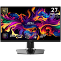 MSI MPG 271QR QD-OLED X50 Gaming Monitor, 26.5" 500Hz, WQHD (2560x1440) 16:9, QD-OLED Anti-Reflection, 0.03ms, 300nits, 1500000:1, 178/178, G-SYNC Compatible, AMD FreeSync Premium Pro, DisplayHDR True Black 500, Adj. Stand, 1xDP, 2xHDMI, 1xType-C, 3Y