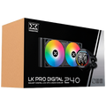 LK Pro 240 Digital EN47428 (BK AIO,Digital LCD Pump & 240mm PWM Fan,Mini ARGB Controller,Intel & AMD & 20xx)
