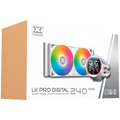 LK Pro 240 Digital Arctic EN47435 (WH AIO,Digital LCD Pump & 240mm PWM Fan,Mini ARGB Controller,Intel & AMD & 20xx)