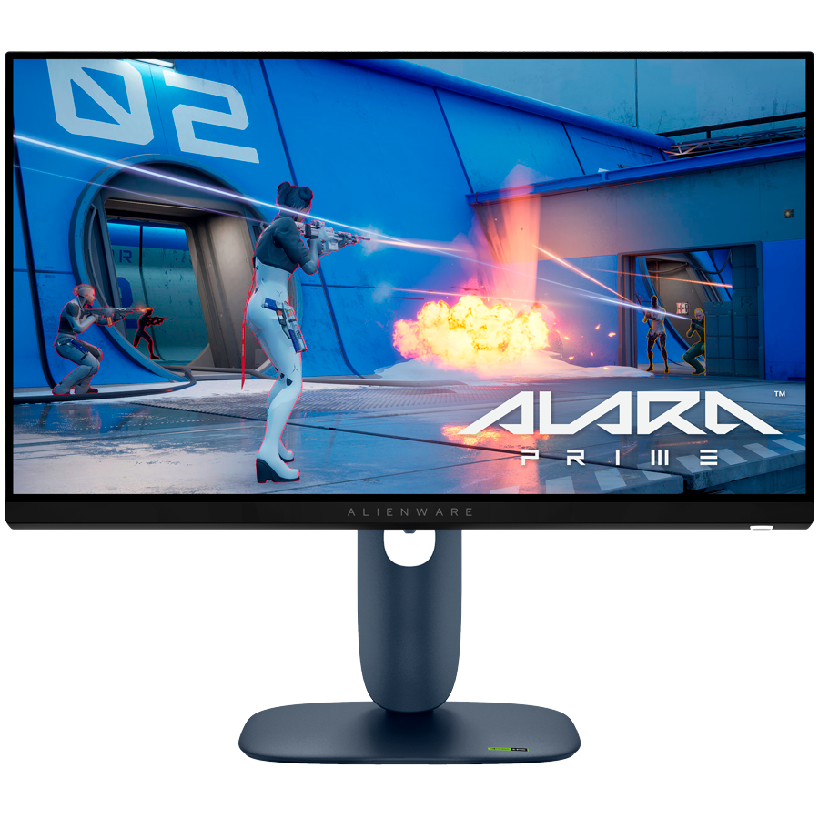 Monitor LED Alienware AW2525HM 24.5" 1920x1080, FHD, 320Hz, Fast IPS AG, 16:9, 1000:1, 400 cd/m2, 1ms/0.5ms, 178/178, 99% sRGB, DP 1.4, 2xHDMI 2.1, 1xUSB-B, 2xUSB-A, Flicker-free, Tilt, Swivel, Pivot, Height Adjust (11cm), G-SYNC, FS Pr. 3Y