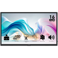 MSI PRO MP165 E6 Professional Business Portable Monitor, 15.6" 60Hz, FHD (1920x1080) 16:9, IPS Anti-glare, 4ms, 250nits, 1000:1, 178/178, Tilt, Speakers, 2x Type-C, 1x HDMI, 3Y Warranty