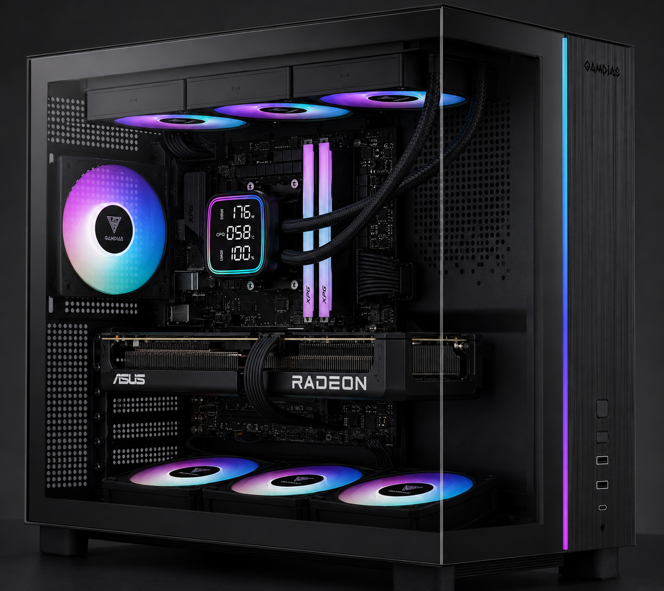 GW X3D Elite | Ryzen 7 7800X3D | Radeon RX 9060 XT 16GB | 32GB DDR5 | 1TB Gen4 NVMe