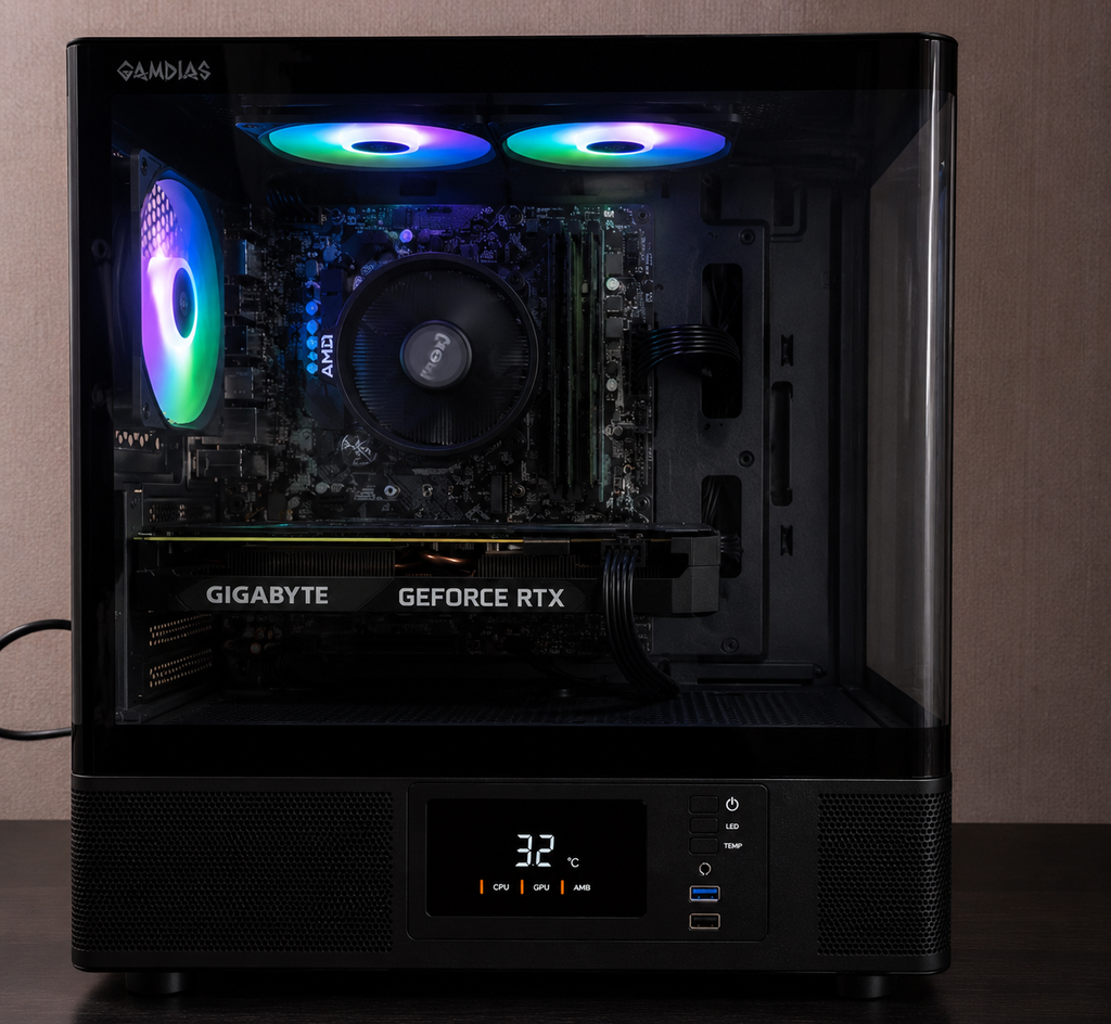 🎮 GW Core 5| Ryzen 5 5500 | GeForce RTX 5050 8GB | 16GB DDR4 | 512GB NVMe SSD