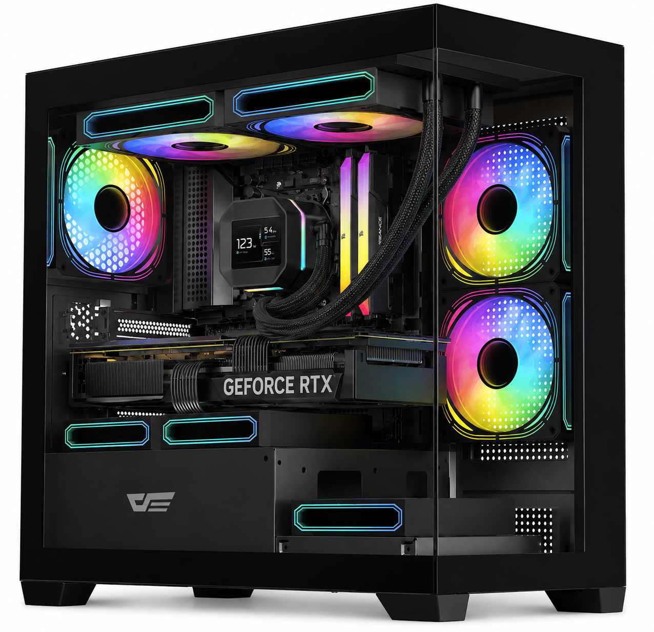 GamersWorld PHANTOM RTX 5070 | Ryzen 7 7700 | RTX 5070 12GB | 32GB DDR5 RGB